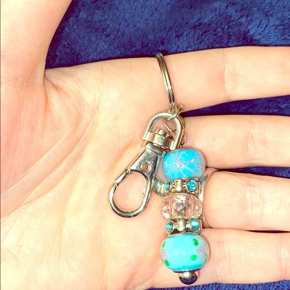 Bejeweled keychain